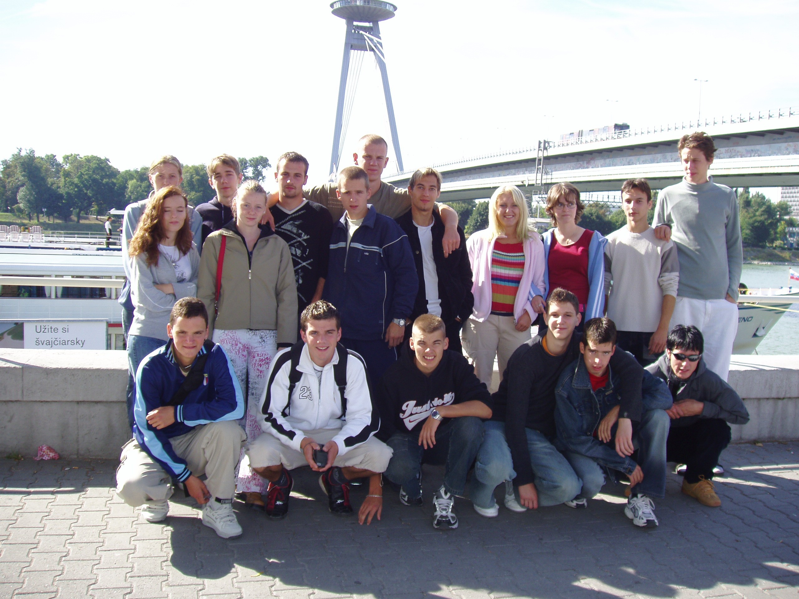 Exkurzia v Bratislave (cestou na vodn� dielo Gab��kovo)